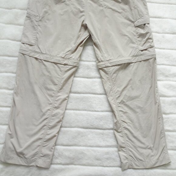 Columbia Men's PFG Convertible Pants 42x30 Omni-Shade Tan Performance Fishing - Picture 5 of 12